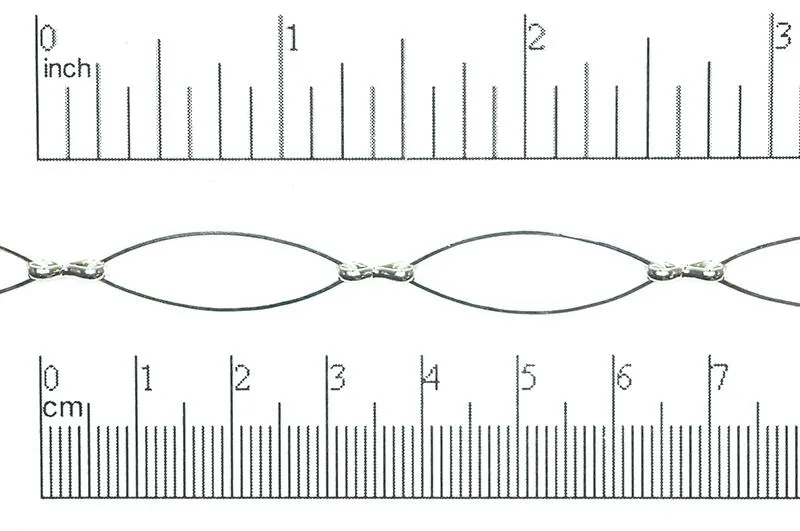 27mm x 8.7mm Oval Eye Link Chain - Made of Brass - Sold by the Foot - Ch-319