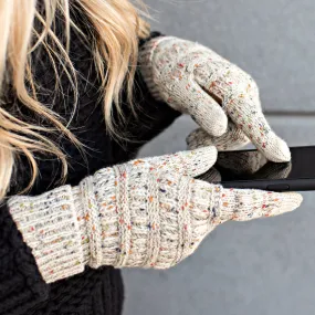 CC Cozy Confetti Tech Screen Touch Gloves