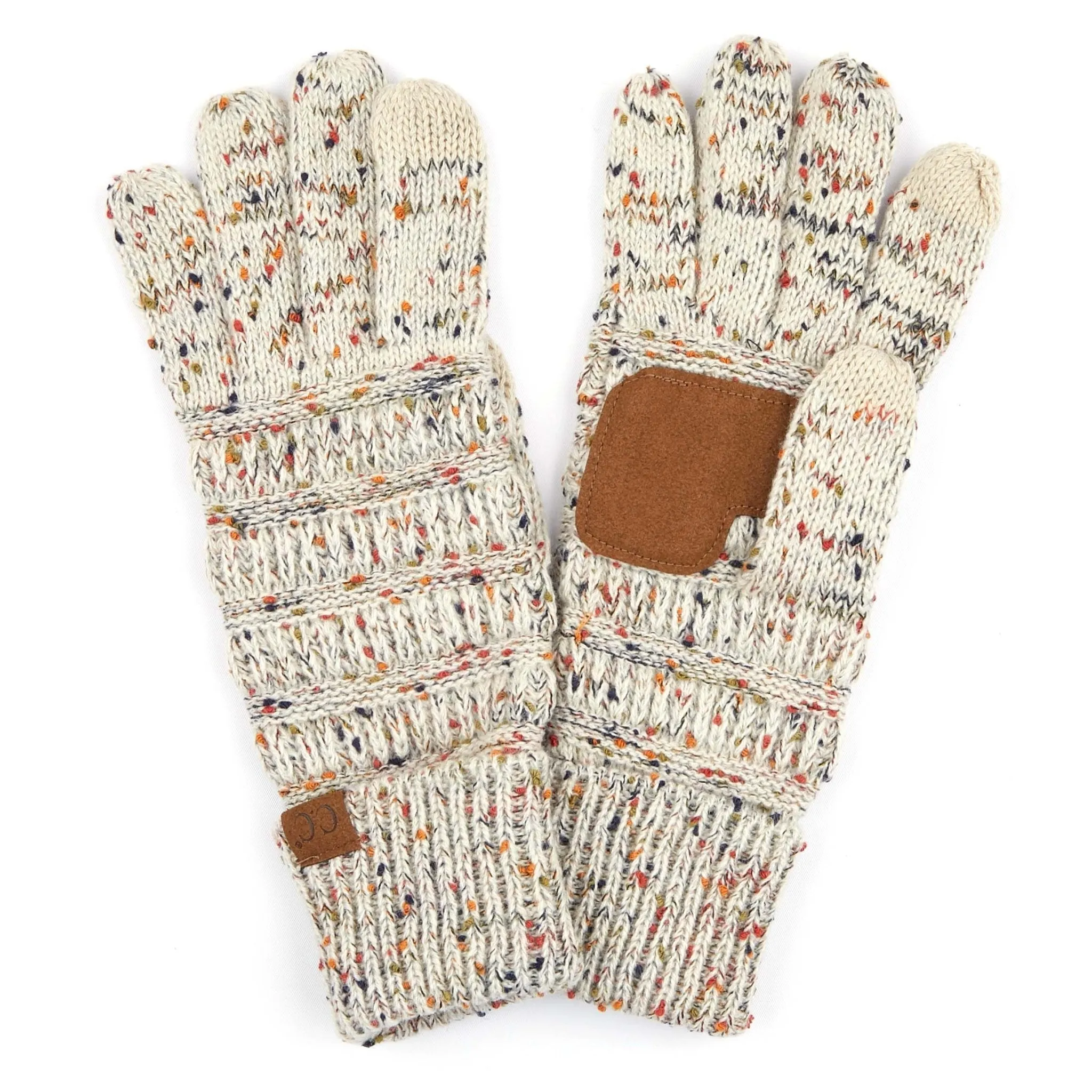 CC Cozy Confetti Tech Screen Touch Gloves