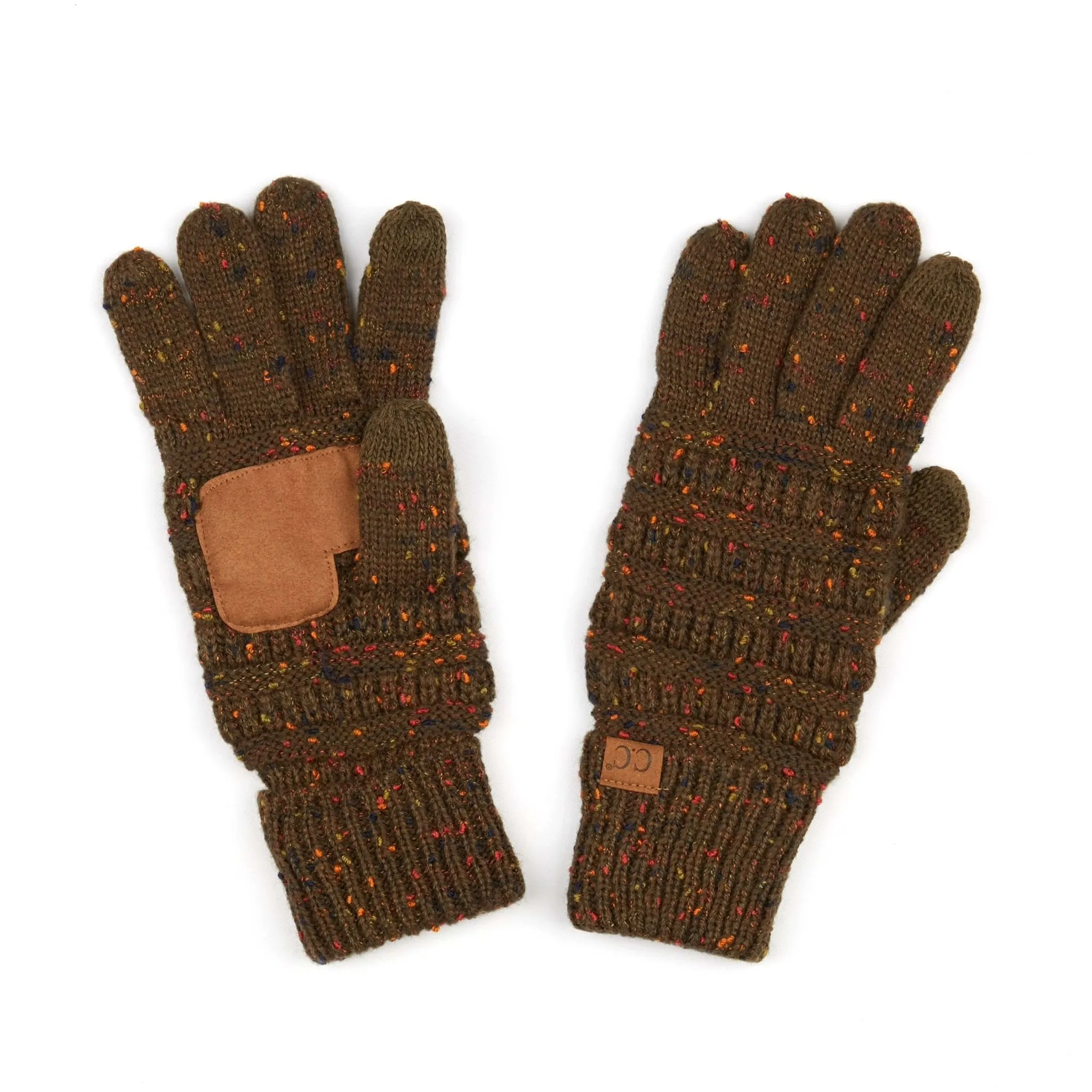 CC Cozy Confetti Tech Screen Touch Gloves