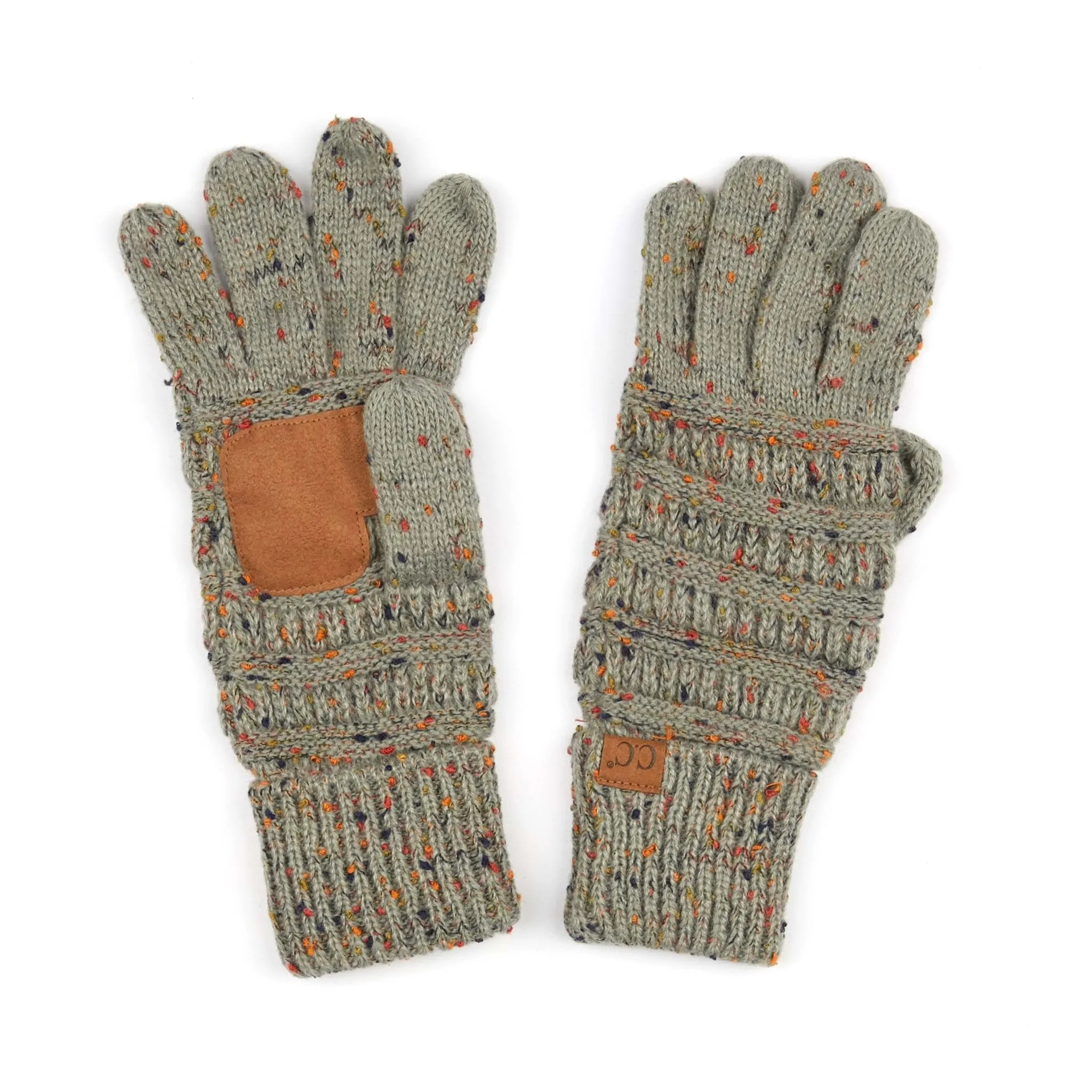 CC Cozy Confetti Tech Screen Touch Gloves