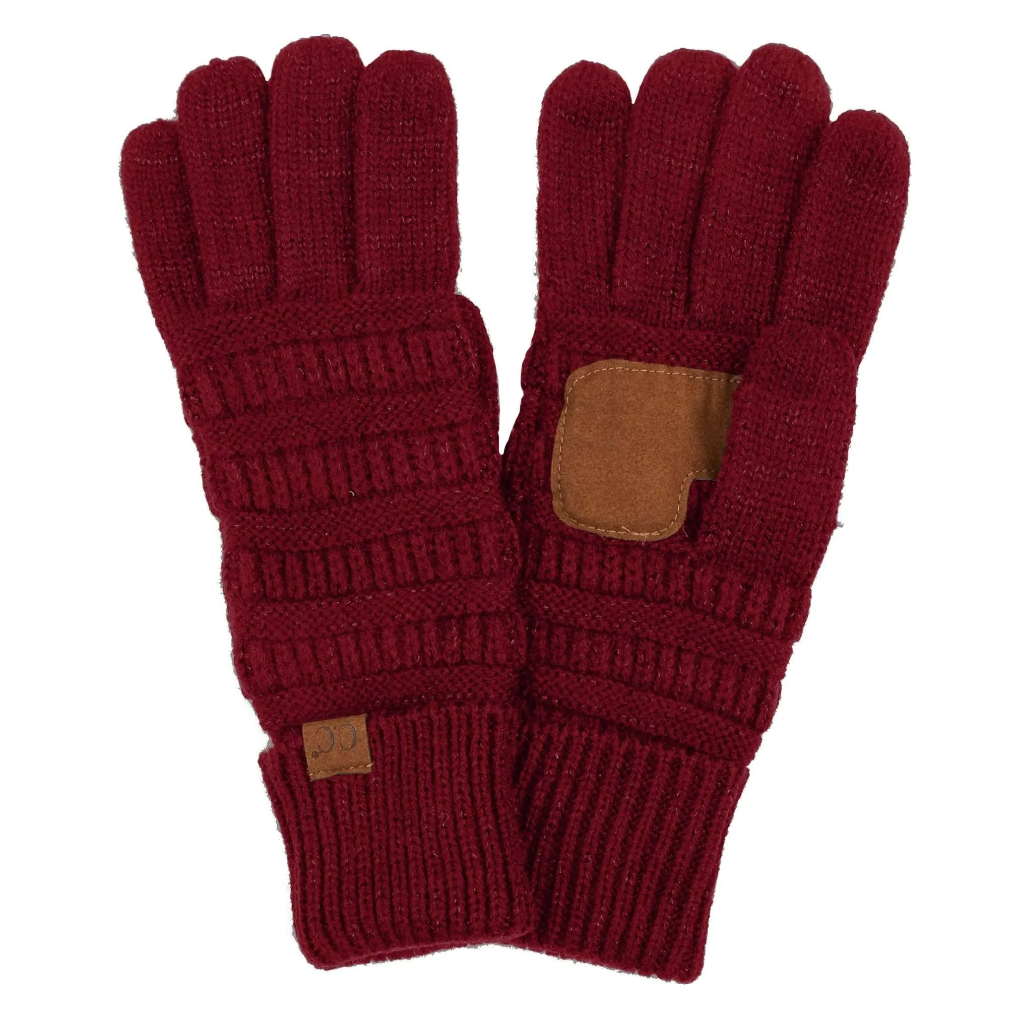 CC Cozy Metallic Tech Screen Gloves