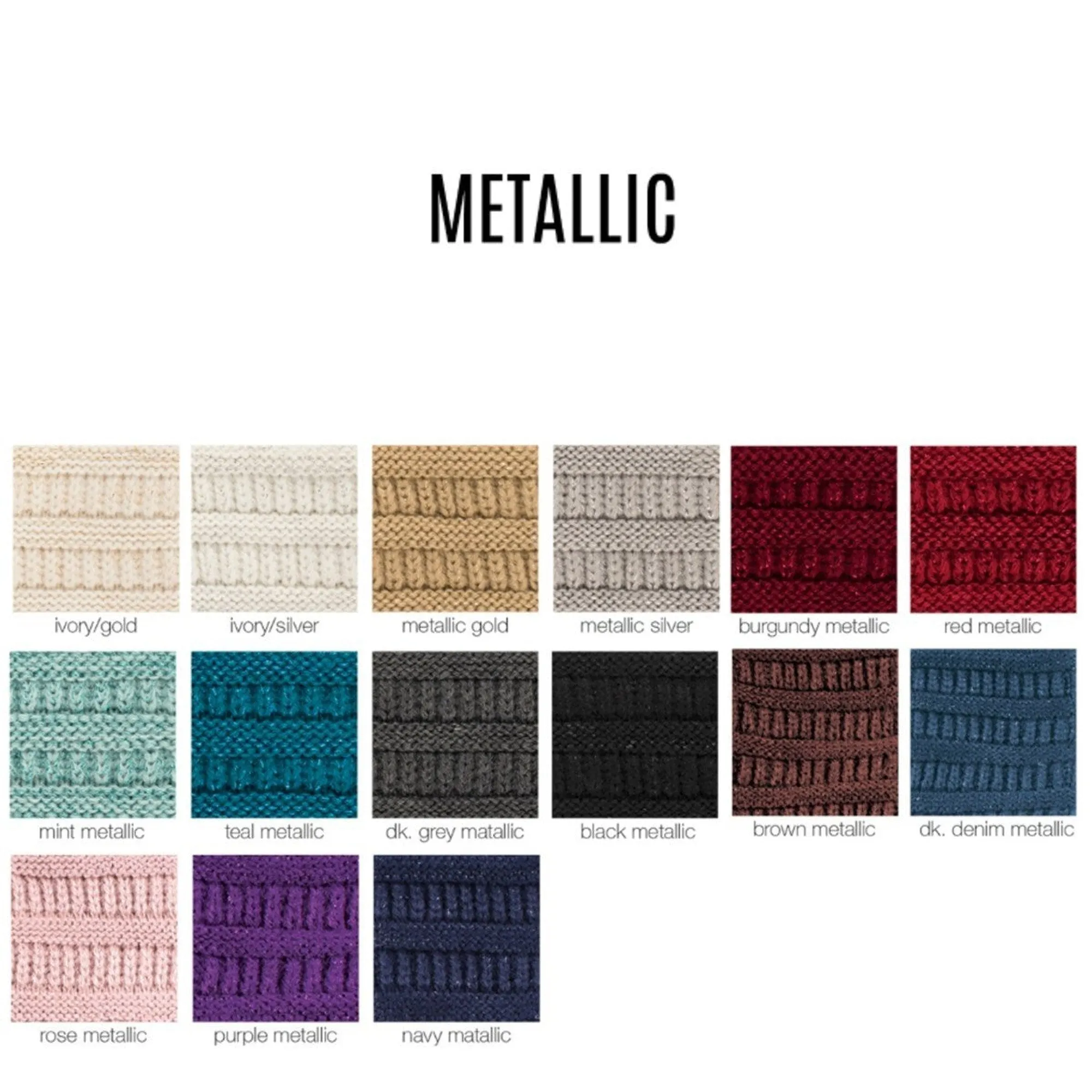 CC Cozy Metallic Tech Screen Gloves