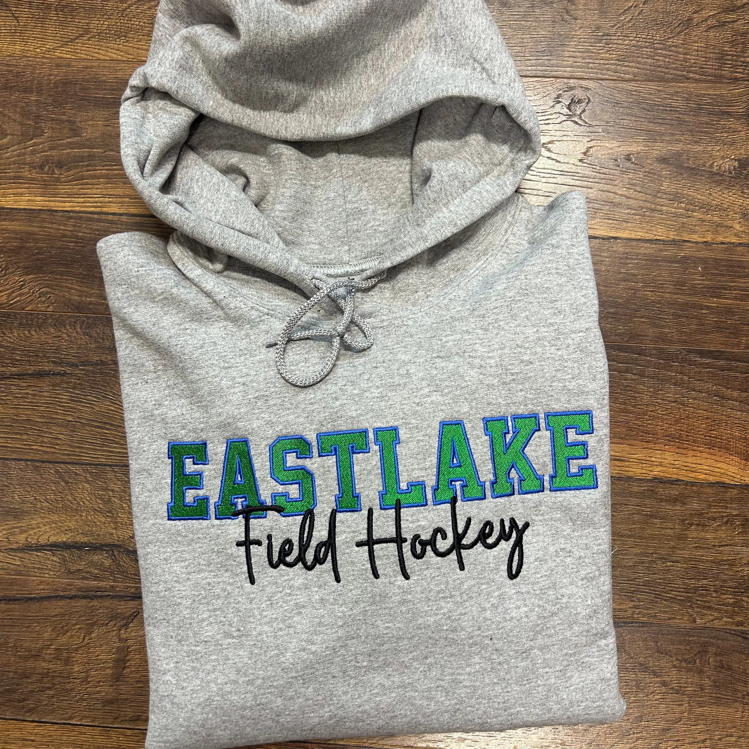 Custom Field Hockey Team Mascot Hooded Sweatshirt