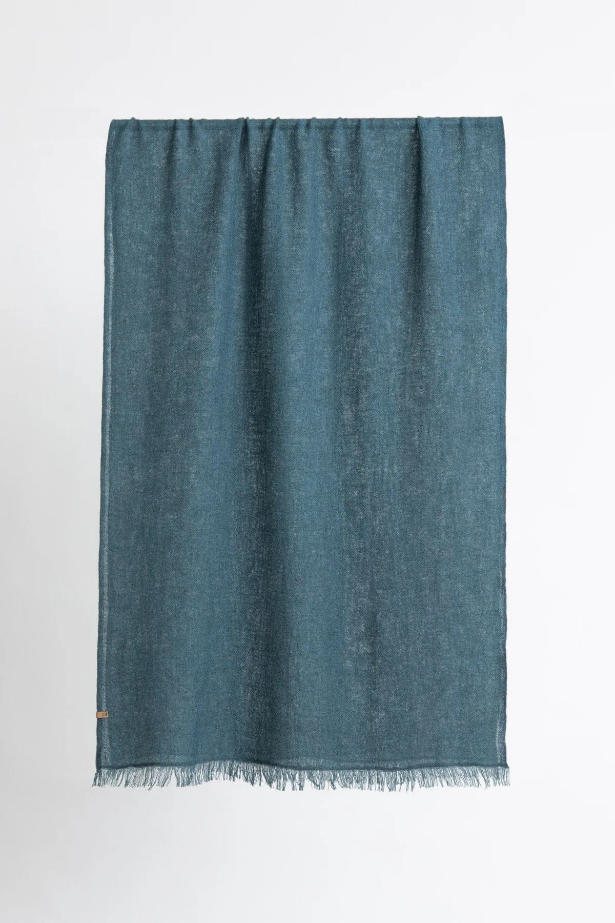 Dinadi Merino Woven Scarf - Dragonfly Green