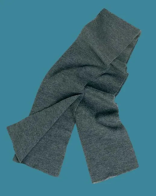 GENUINE MILITARY ARMY GREY WOOL SCARF ORIGINAL BUNDESWEHR SCARVES