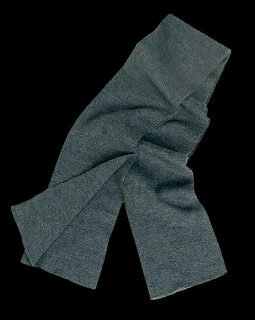 GENUINE MILITARY ARMY GREY WOOL SCARF ORIGINAL BUNDESWEHR SCARVES