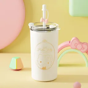 Hello Kitty Thermos Tumbler With Straw 460ml