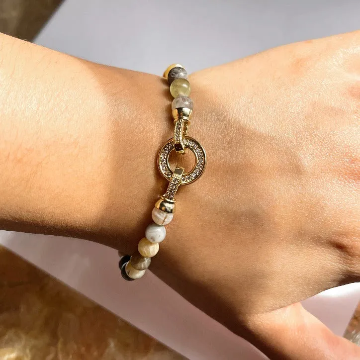 INFINITY®️ Agate Bracelet