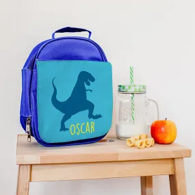 Personalised Insulated T-Rex Lunch Bag