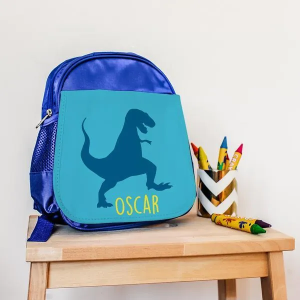 Personalised Insulated T-Rex Lunch Bag