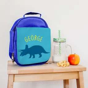 Personalised Insulated Triceratops Lunch Bag