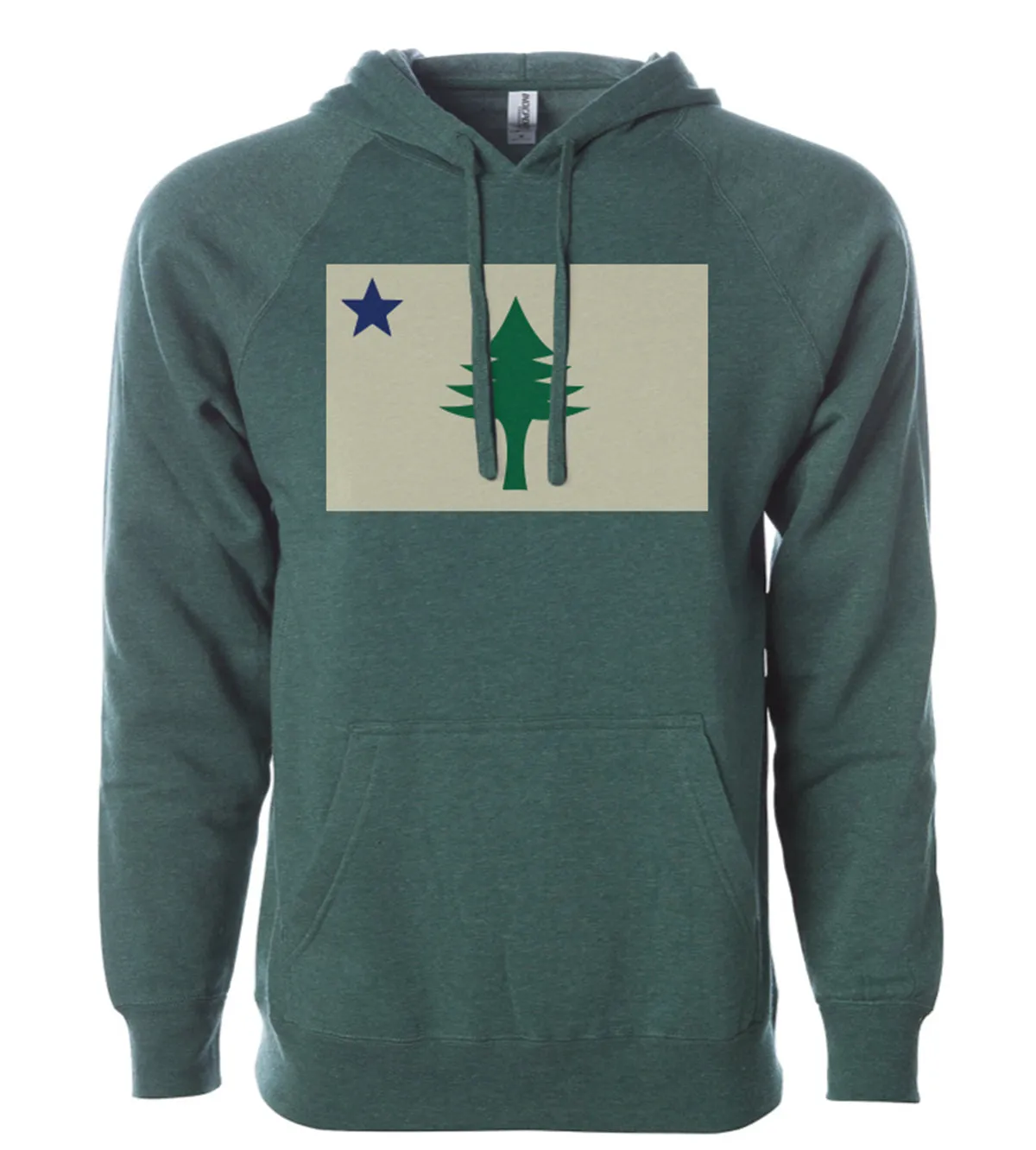 Woods & Sea Kids Original Maine Flag Hoodie
